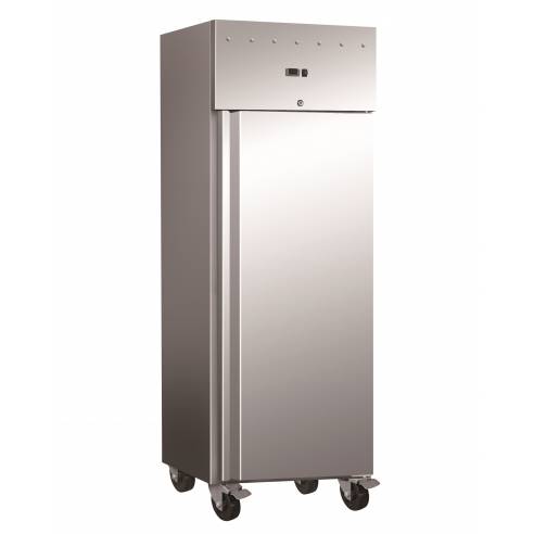 Clima Hosteleria- Armario Refrigerado GN2/1 Acero Inoxidable 1 Puerta 600 litros 680x810x1989h mm PEKIN GN600TNV