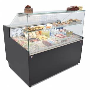 Vitrina Refrigerada Expositora de 1,5 metros Fondo 973 mm Frío Estático Línea CORDOBA VRE-150