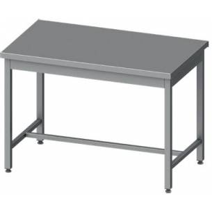 Mesa Central acero inoxidable AISI 201 sin estante 1000x600x850 mm MC106S Línea Varsovia-23,90 Kg (950086100)