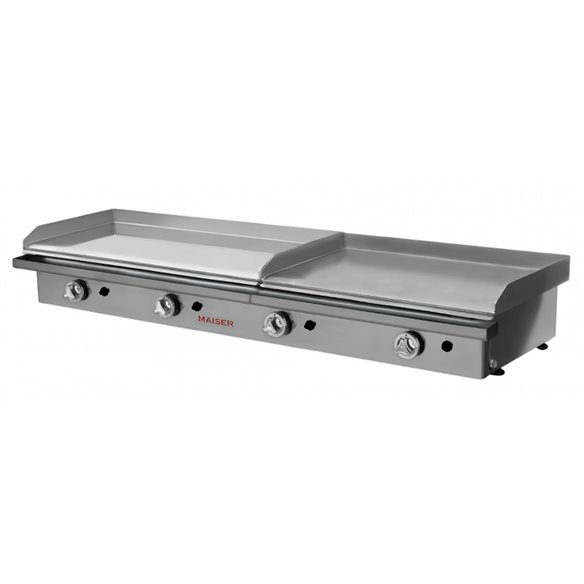 Plancha gas 80 cromo duro+60 rectificada