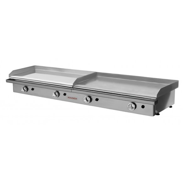 Plancha gas 80 cromo duro+80 rectificada