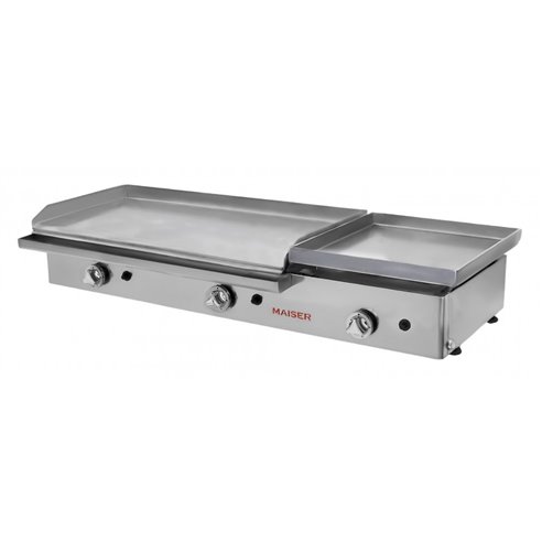 Plancha gas 80 rectificada+40 frankfurt