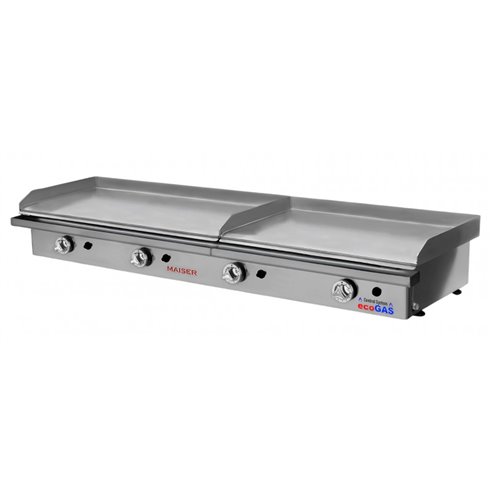 Plancha ecogas 80+60 acero rectificado