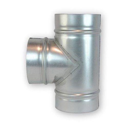 - Te Simple 90º Galvanizado (Ø100-125-150-175-200-250-300-355-400 mm)