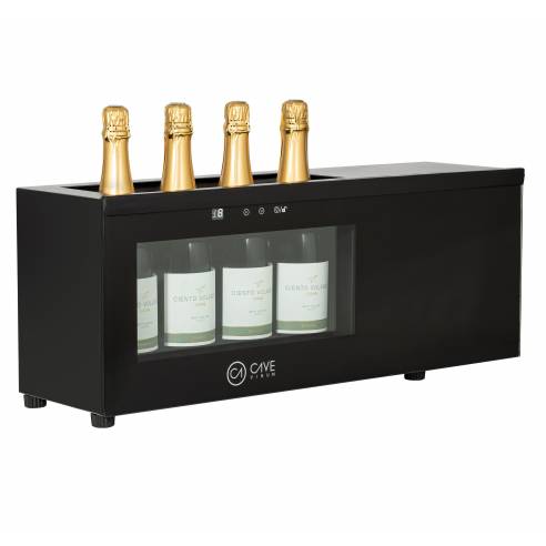 Clima Hosteleria- Expositor Sobremesa con Compresor 4º a 12º para 5 botellas de vino Línea PEKIN